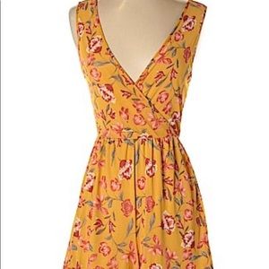 Mustard Floral Romper